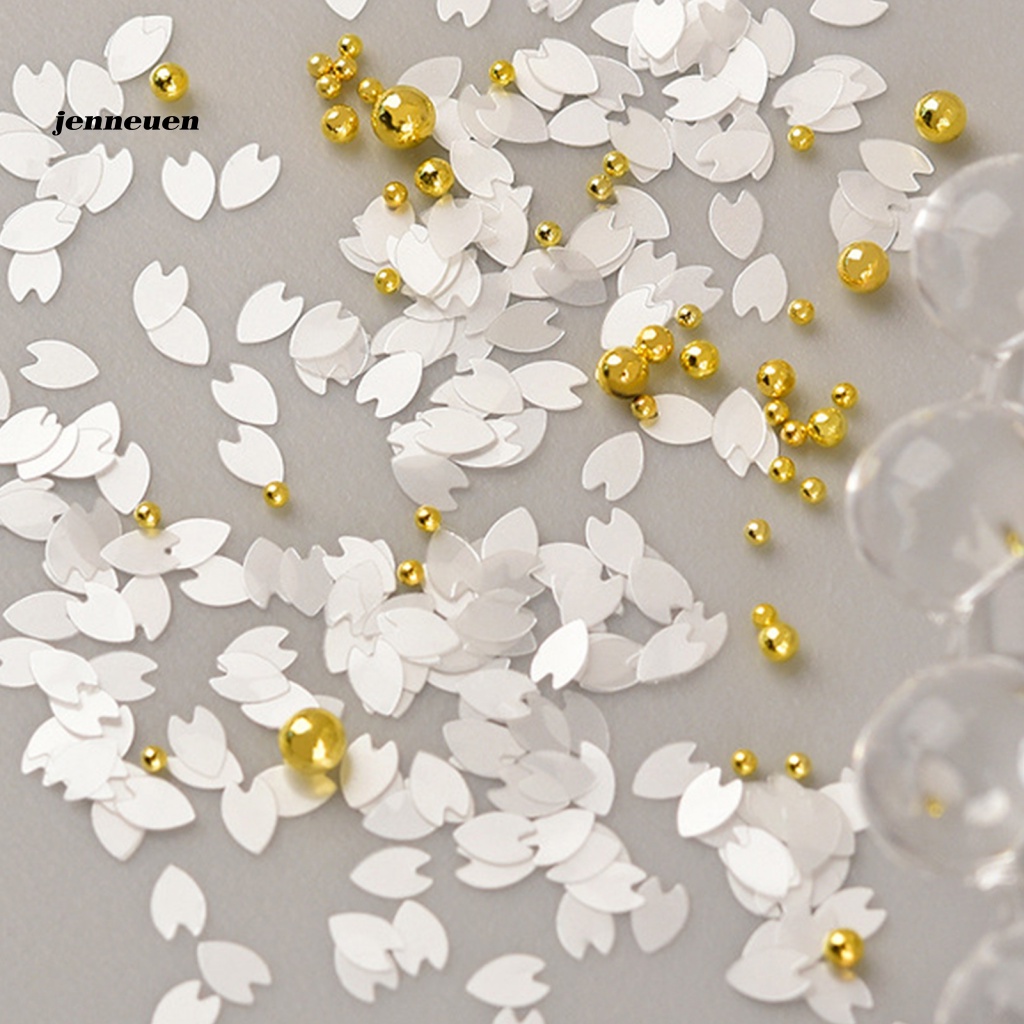 1 Hộp Hạt Charm Siêu Mỏng Lấp Lánh Trang Trí Móng Tay DIY