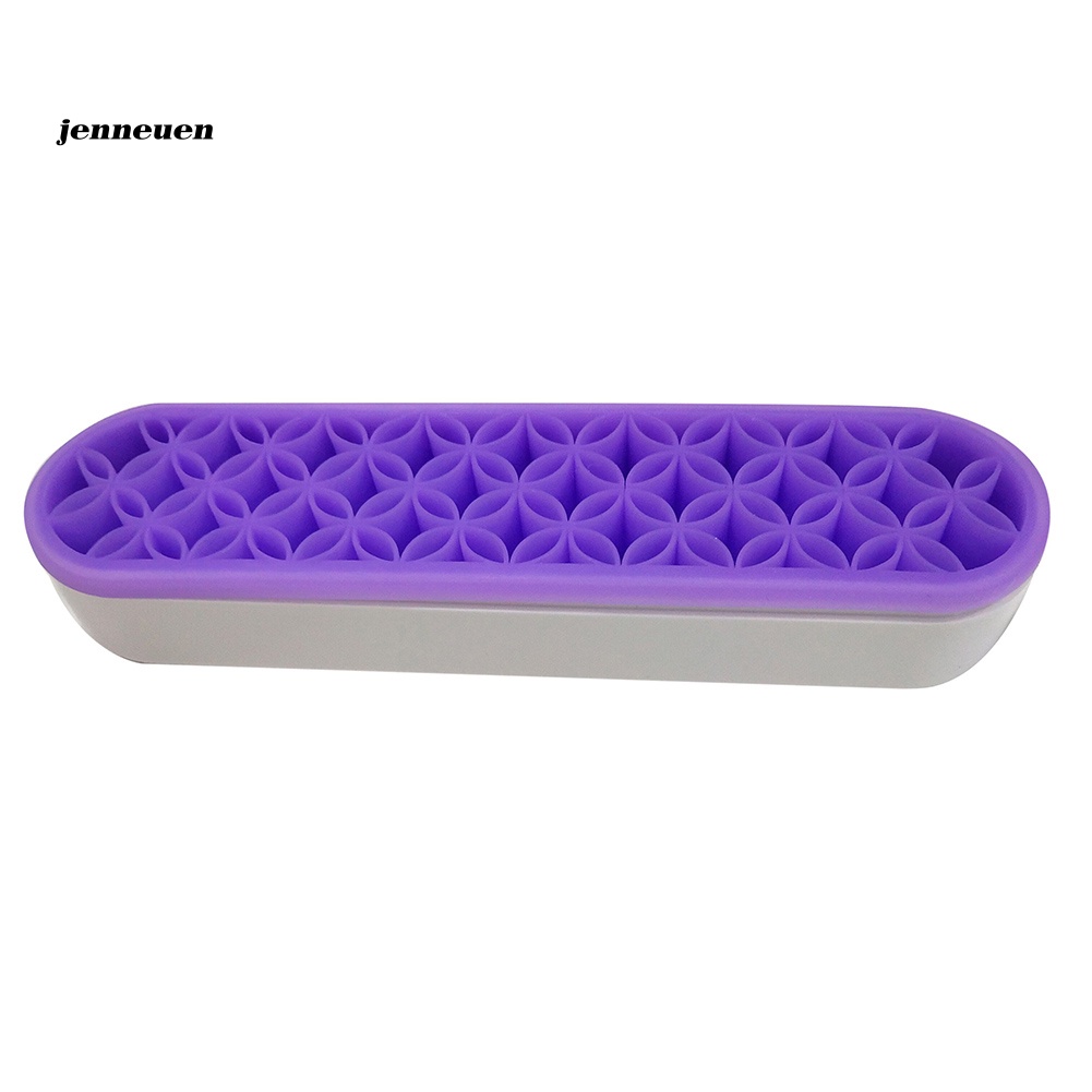 Giá Đỡ Cọ Trang Điểm Bằng Silicon Tiện Dụng Ốp