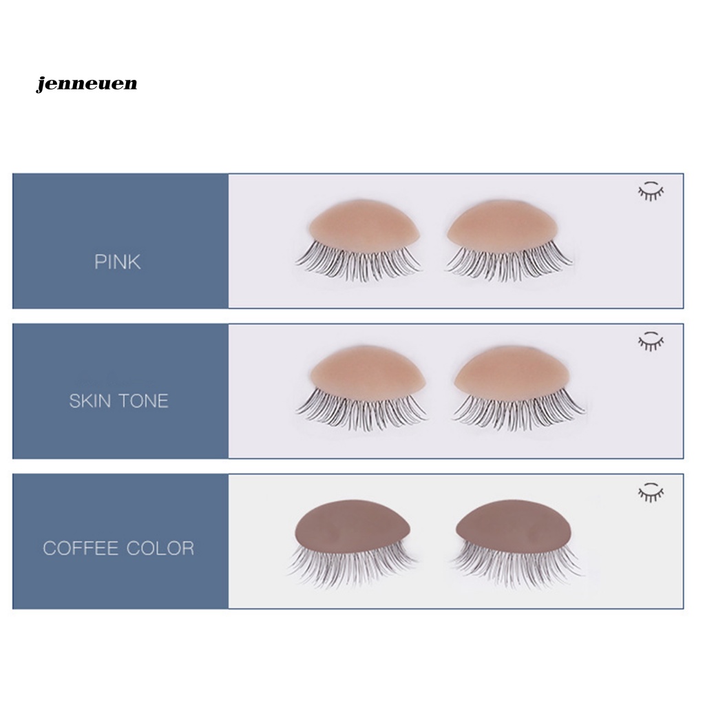 Set 3 Cặp Mô Hình Đầu Ma Nơ Canh Trọng Lượng Nhẹ Hỗ Trợ Luyện Tập Trang Điểm Lông Mi