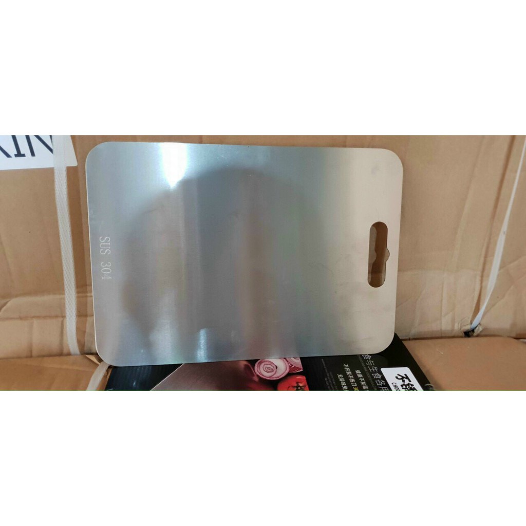 Thớt INOX SUS304, Size 25x35 cm