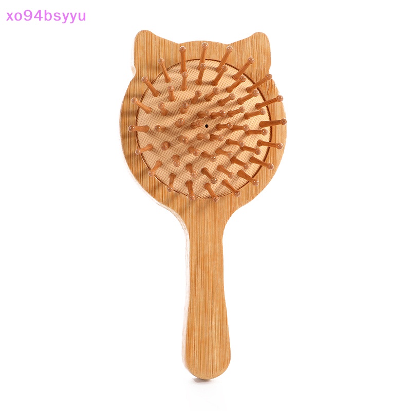 Lược Chải Tóc Xo94Bsyu Mát Xa Da Đầu Đa Năng Có Gương Tiện Dụng