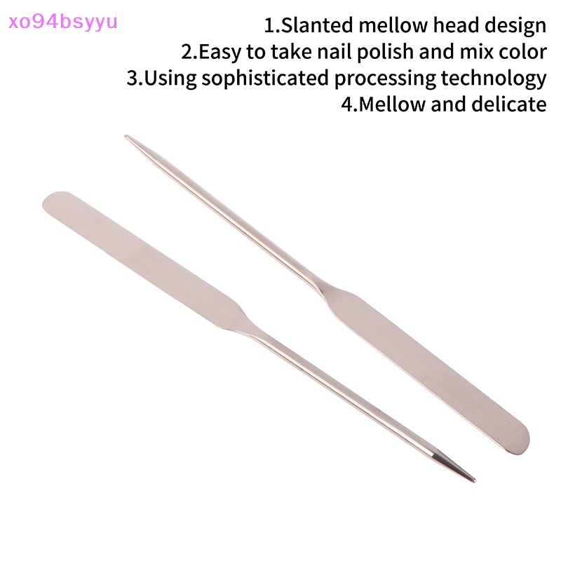 1 Dụng Cụ Đánh Phấn Trang Điểm Hai Đầu Bằng Thép Không Gỉ xo94bsyyu