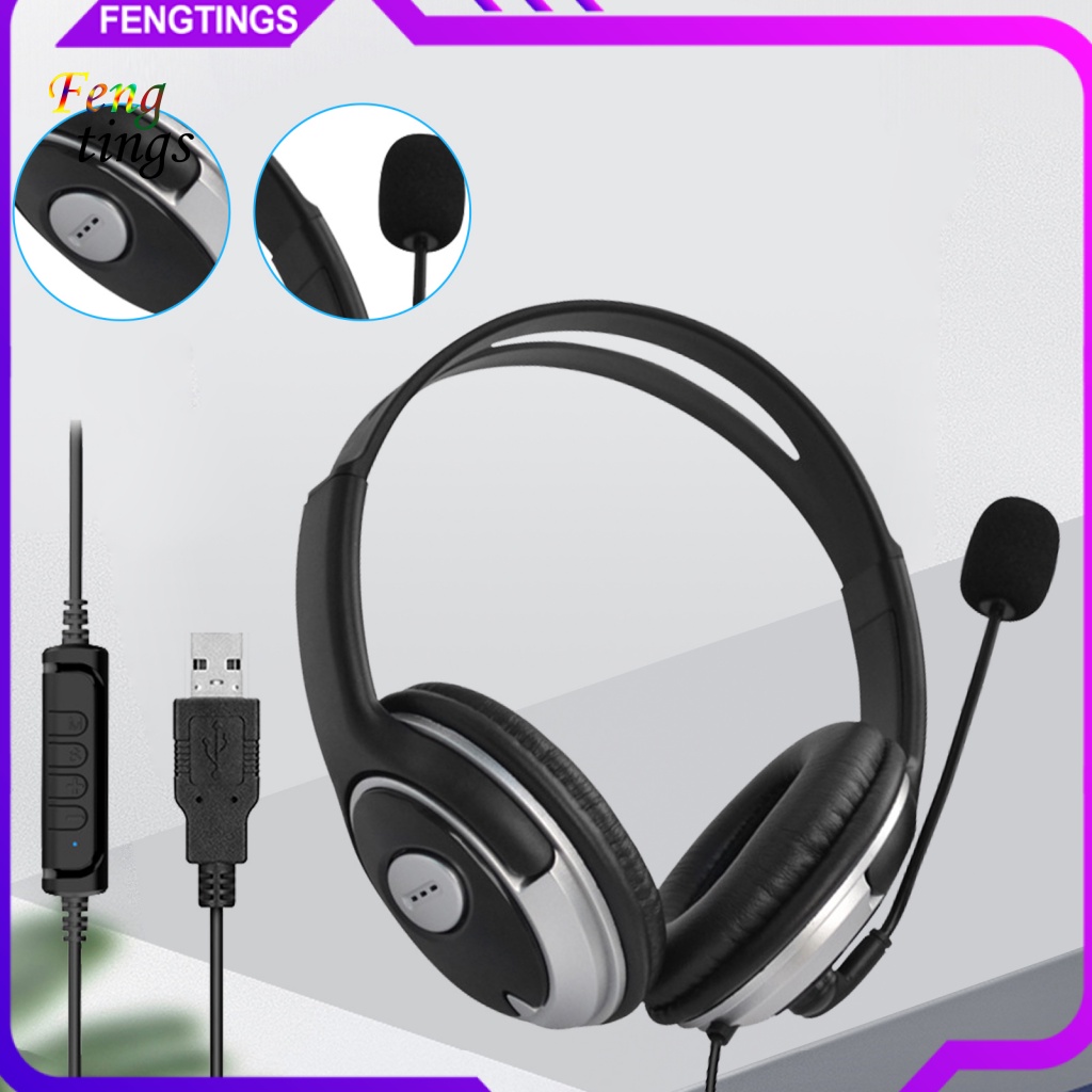 Tai Nghe Nhét Tai 330 Chống Ồn Âm Thanh Siêu Trầm Có Dây USB Màu Đen Cho Máy Tính