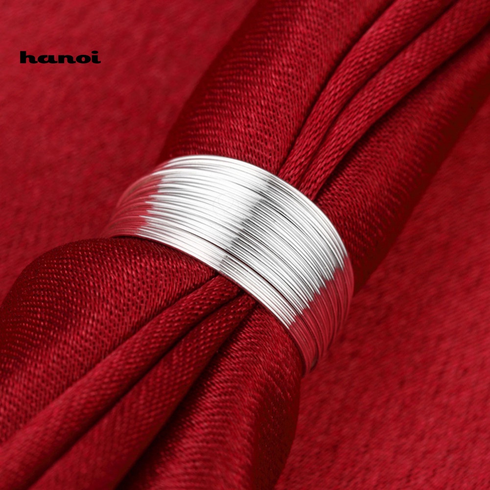 Nhẫn Hở Mạ BạC NhiềU LớP ThờI Trang Cho Nữ