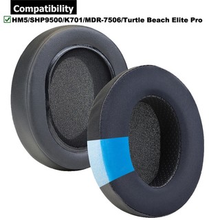 1 cặp miếng đệm tai nghe làm mát cho brainwavz hm5 shp9500 akg k701 mdr-7506 turtle beach elite pro star y360 y480