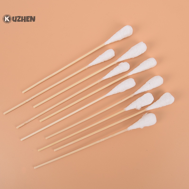 Set 20 Tăm Bông 20cm Thân Gỗ Chất Lượng Cao