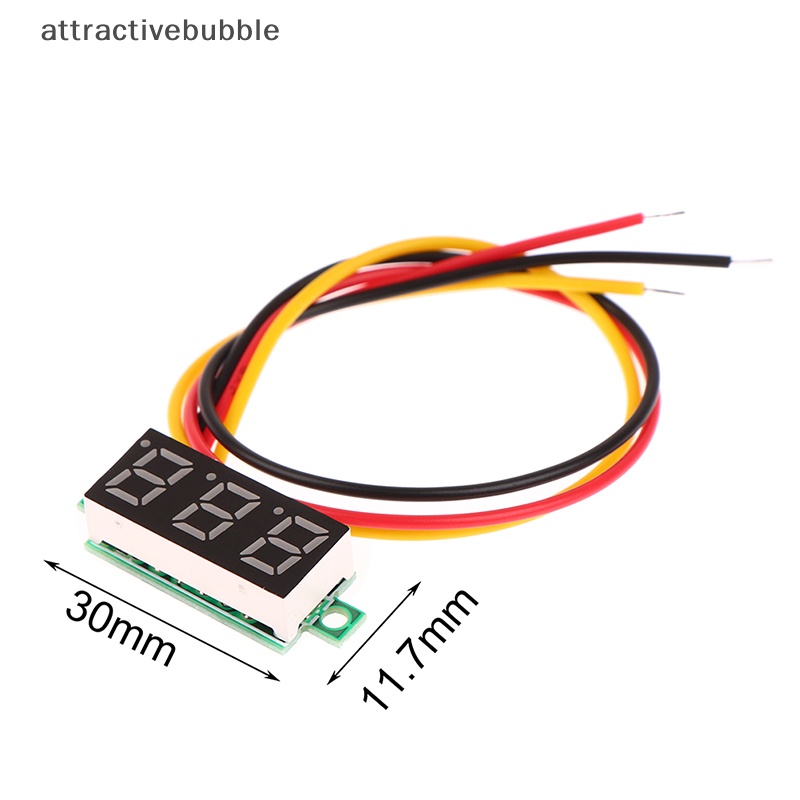 1 Vôn Kế Kỹ Thuật Số 0.28 Inch DC 0-100V Có Đèn LED