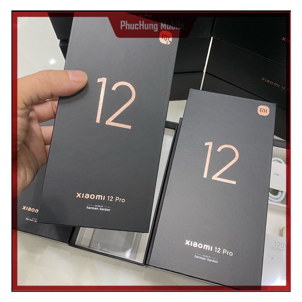 Điện thoại Xiaomi 12 Pro, Snapdragon 8 Gen 1, fullbox sạc 120w
