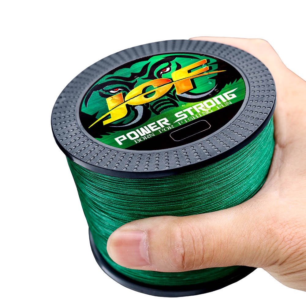 Jof x12 Cuộn Dây Câu Cá 300m 500m 1000m 100m 12 Sợi pe Siêu Bền Chất Lượng Cao