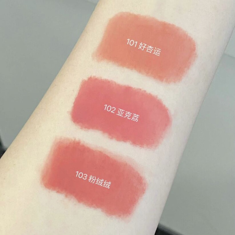 Pink Macaroon Son Môi Màu Hồng nude Mượt Mà Chống Nước Lâu Trôi Phong Cách Hàn Quốc