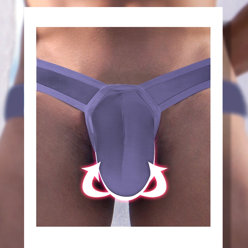 Quần Lót Nam Modal High Wing Màu Tím Siêu Nhẹ Thoáng Khí Quyến Rũ Thoải Mái