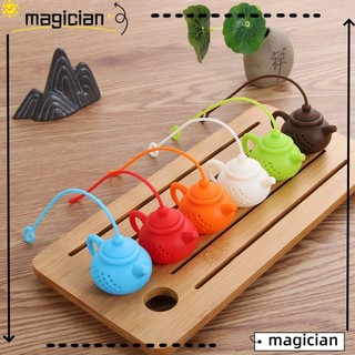 Dụng Cụ Lọc Trà Hình Ấm Trà Bằng Silicone