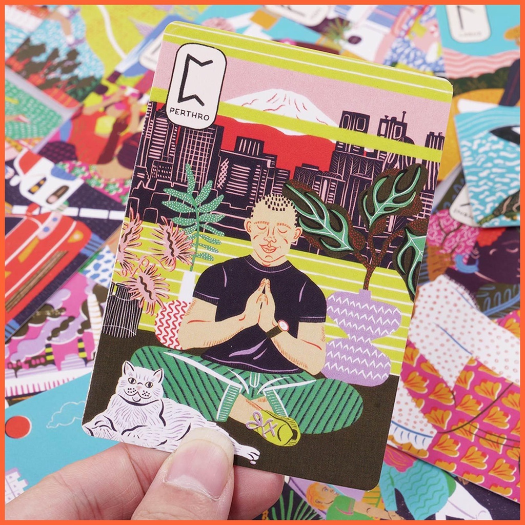 Bộ Bài Tarot Phiên Bản Tiếng Anh Huyền Bí