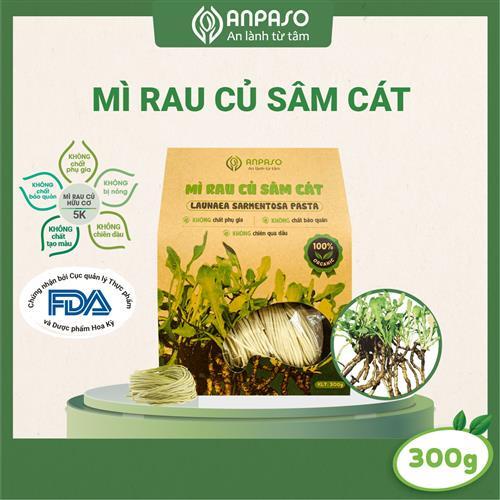 Mì rau củ sâm cát organic Anpaso 300g