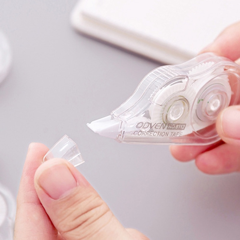 Bút Xóa Kéo Đơn Giản 5mm Trong Suốt / Màu Trắng Phong Cách Nhật Bản Cho Học Sinh / Văn Phòng