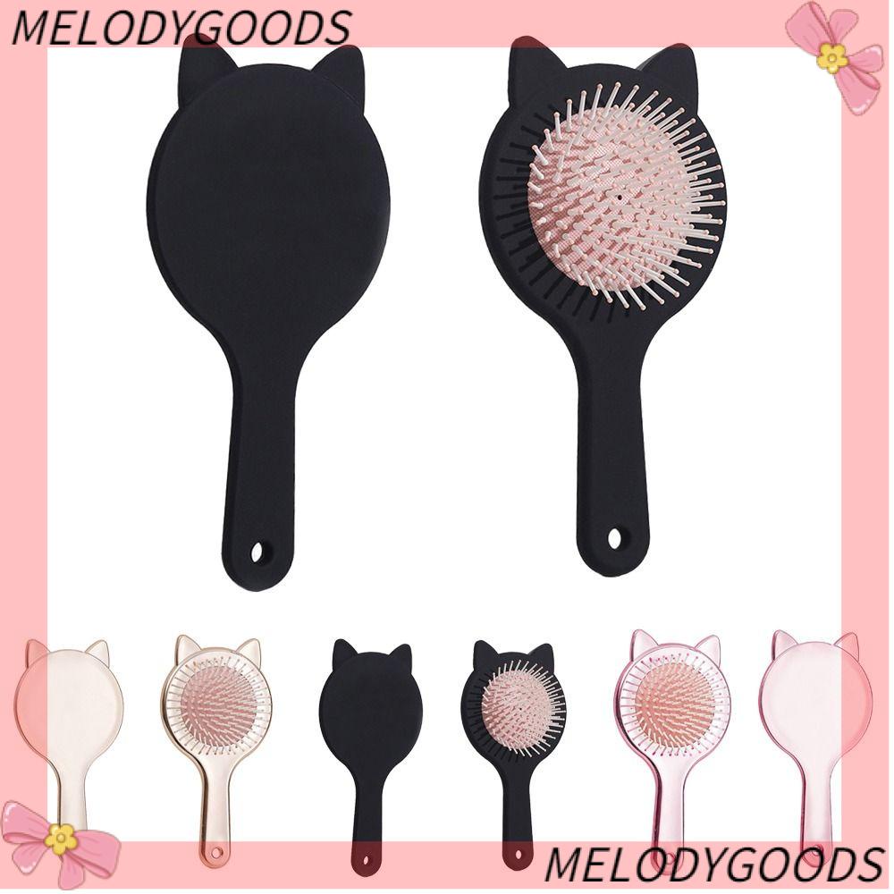 MELODG Lược Chải Tóc Massage Tạo Kiểu Tai Mèo