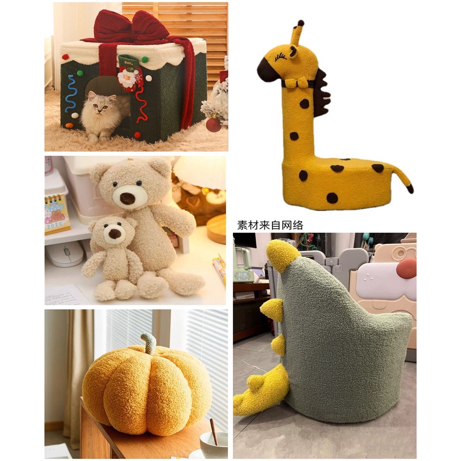 Tấm Vải Lông Cừu Co Giãn Dùng Làm Đồ Thủ Công