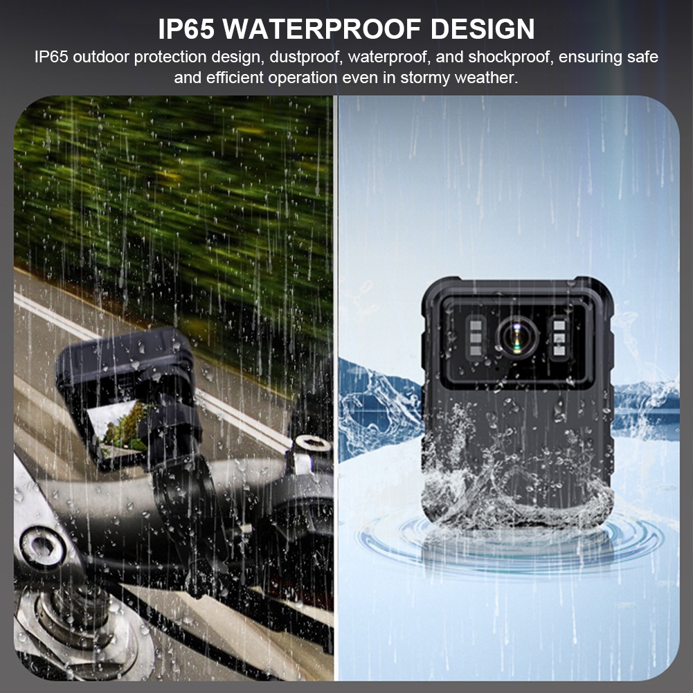 Máy Quay An Ninh 4K DVR Hồng Ngoại Mini Tích Hợp Mic Thu Âm 10 Tiếng