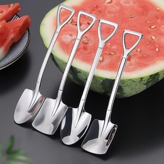 Muỗng múc kem / trà / cà phê bằng inox chống trượt tiện dụng