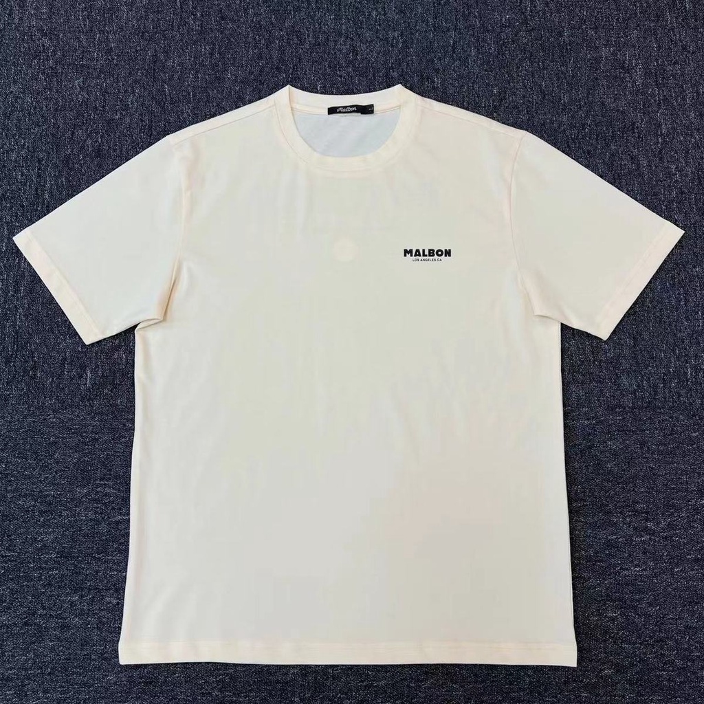 Áo Thun Đánh GOLF Tay Ngắn In Logo Câu Lạc Bộ Yacht Club Mỹ MALBON Phong Cách Mới Cho Nam Và Nữ
