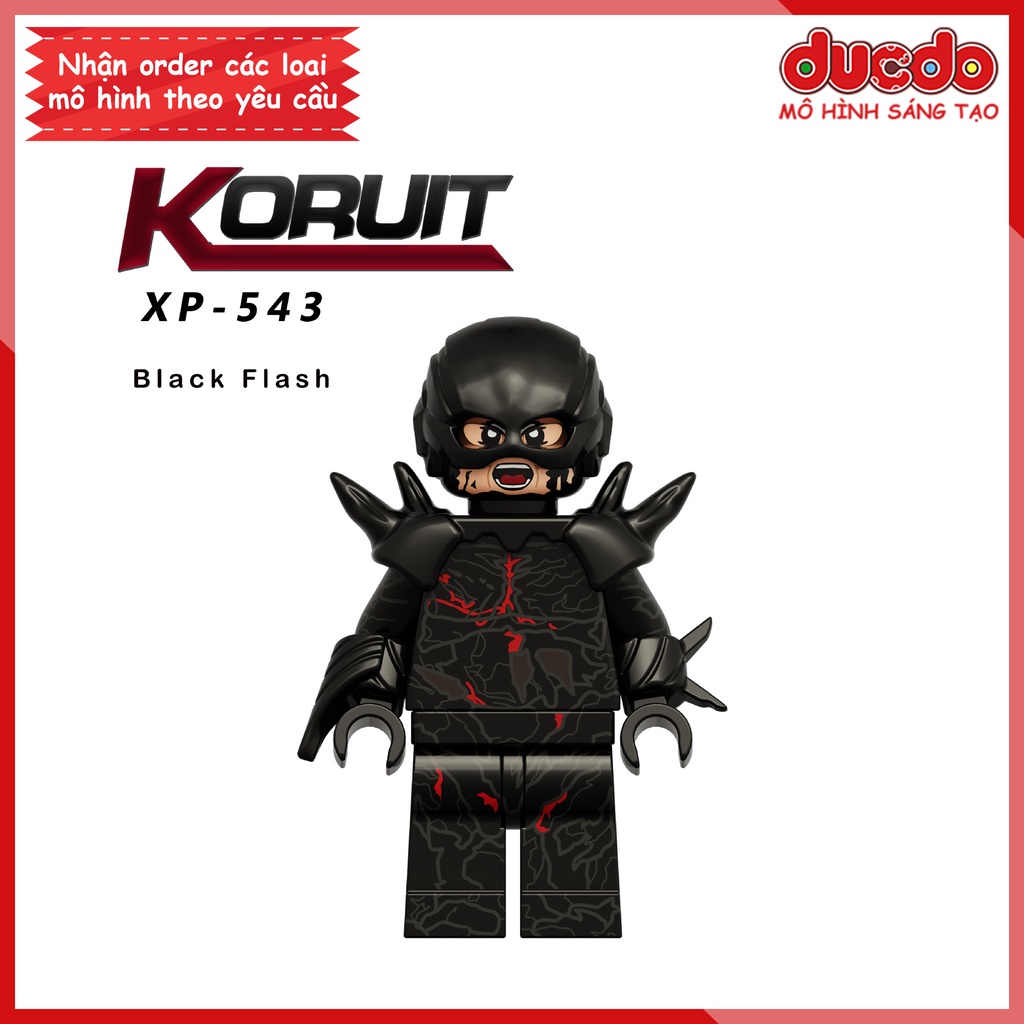 Minifigures các siêu anh hùng siêu chất Flash - Đồ chơi Lắp ghép Xếp hình Mini SuperHero Koruit KT1071