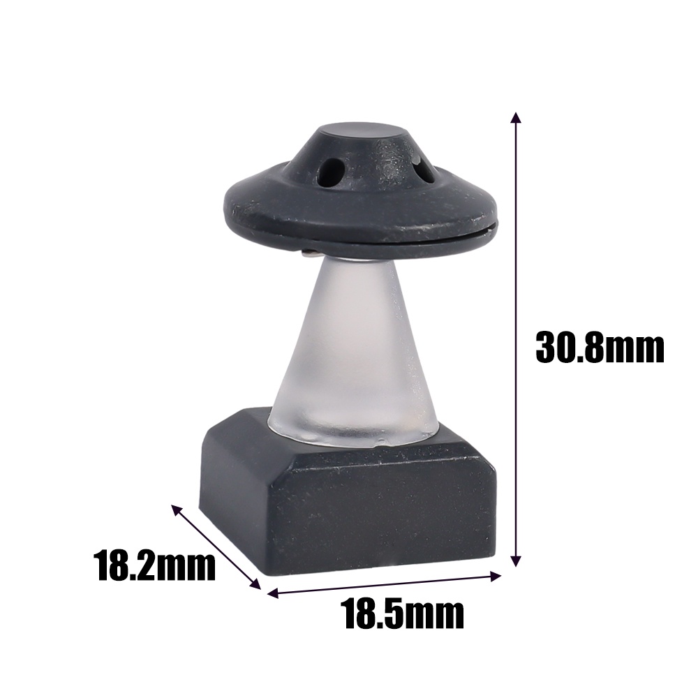 Nắp Công Tắc Thay Thế Cho Bàn Phím Cơ UFO Bằng Nhôm Trong Mờ Hình Người Ngoài Hành Tinh Vui Nhộn