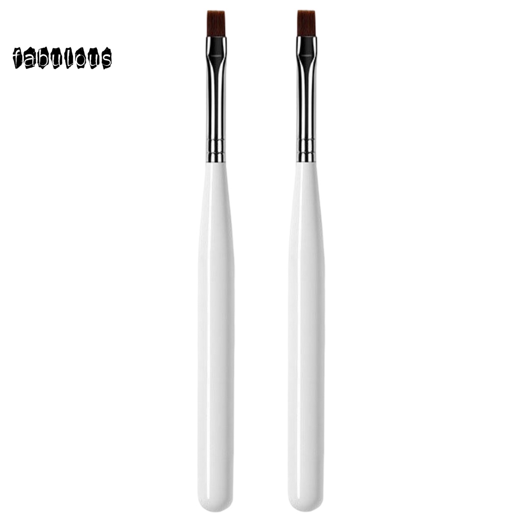 Set 2 Bút Vẽ Móng UV Thân Kim Loại Siêu Nhẹ