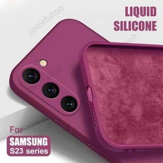 Ốp Điện Thoại Silicone Mềm Chống Sốc Cho Samsung Galaxy S23 FE 5G S23FE S23 Ultra Plus S23 + S23Ultra 5G