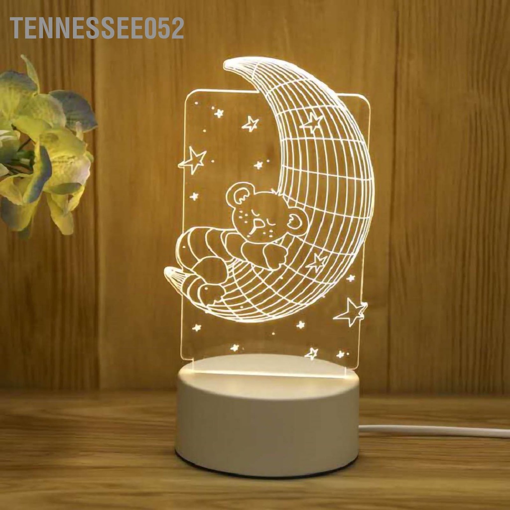Đèn ngủ 3D để bàn trang trí phòng - Đèn led decor làm quà tặng sinh nhật Giáng sinh ngày lễ
