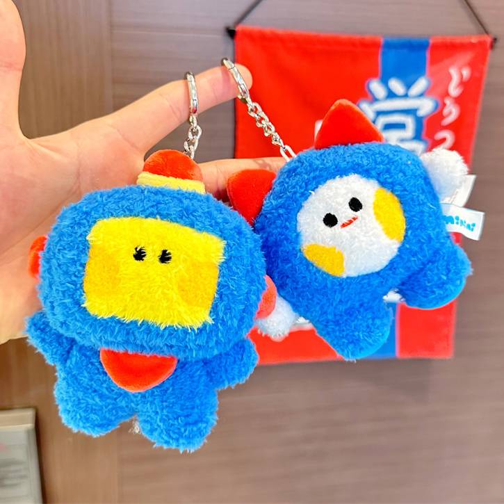 Treasure truz búp bê sang trọng nhỏ quà tặng cho bé gái túi mặt dây chuyền móc khóa hikun podong đồ chơi nhồi bông cho trẻ em