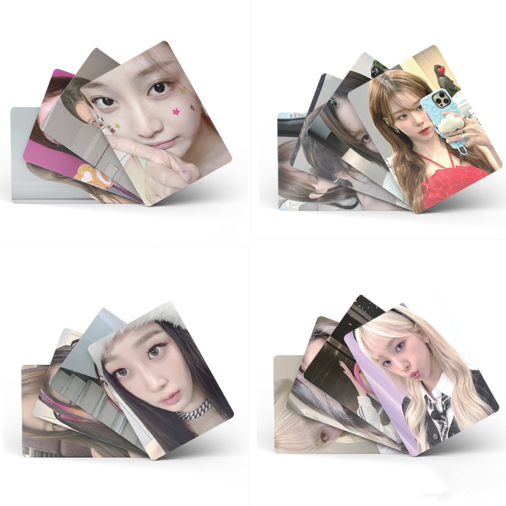 50pcs/box AESPA Photocards Album KARINA NINGNING WINTER GISELLE Laser Lomo Cards Kpop Postcards Fan Colletion Kpopfan store