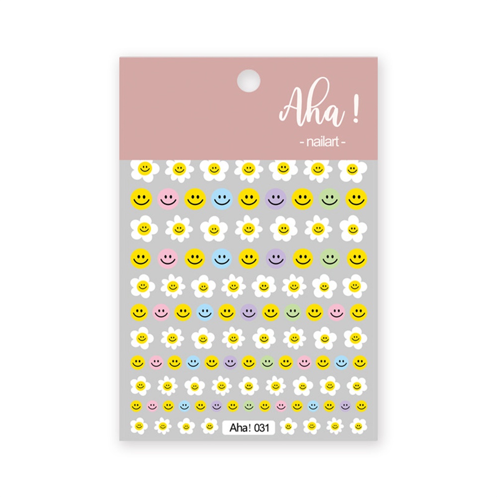 Nail Art Sticker Hàn Quốc 3d Dán Móng Tay Đáng Yêu qusl