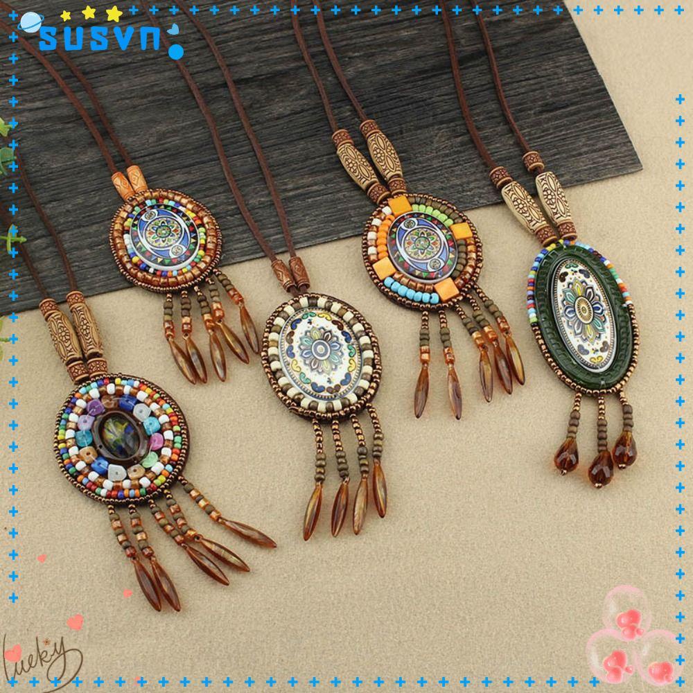 Vòng cổ Phật Giáo Phong Cách Boho