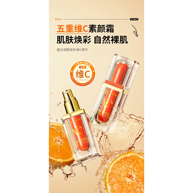 Medelline Kem vitamin c Che Khuyết Điểm Tự Nhiên Không Phai Màu