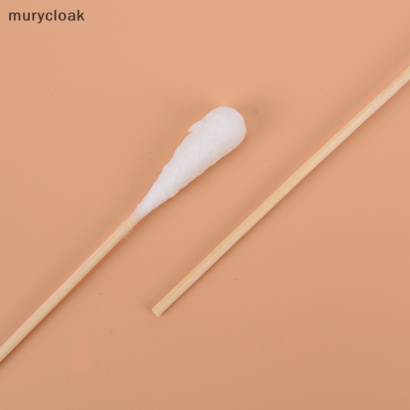 Mur # 20 cái 20 cm tăm bông gỗ y tế gậy sạch chồi gỗ bông đầu vn