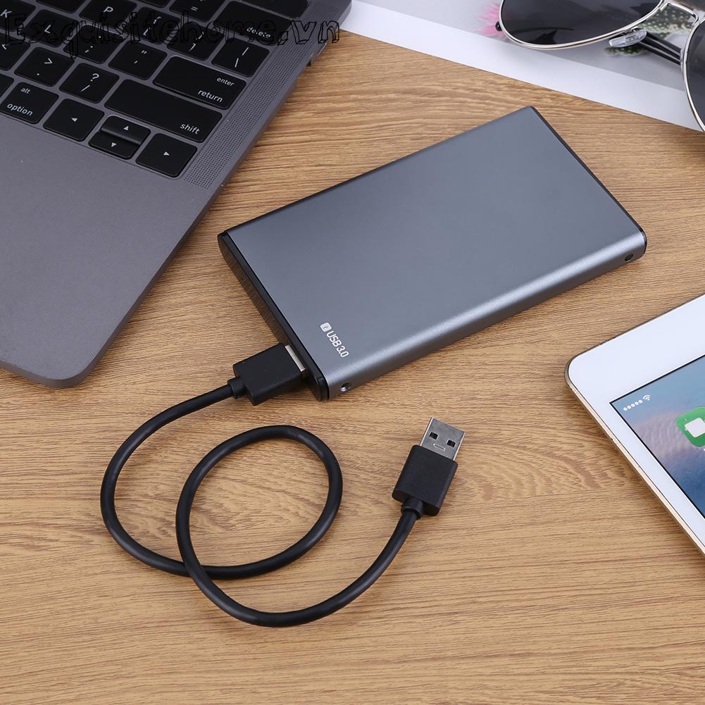 2.5in hdd vỏ ngoài cắm và chạy hợp kim nhôm cho pc / desktop / laptop