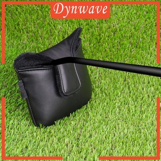 Golf mallet putter head cover da pu most putters golf club headcover grey