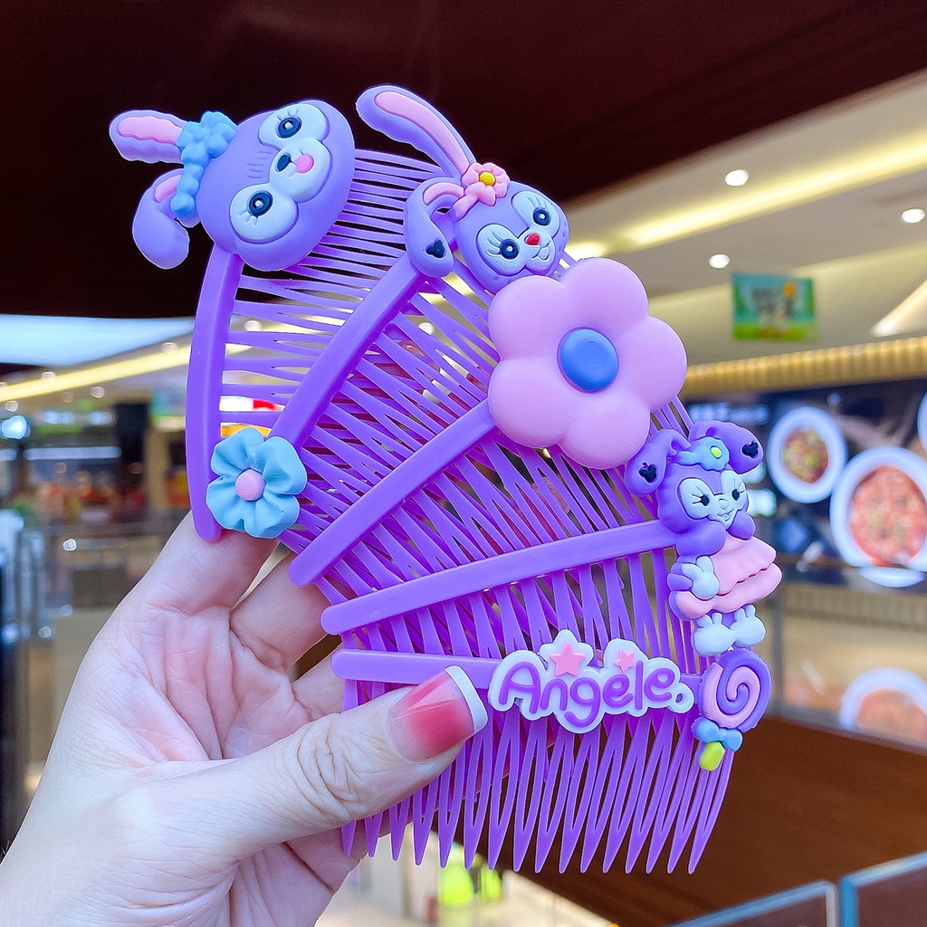 Set 5 Lược Cài Tóc Mái / Tóc Mái Dễ Thương Gọn Gàng Cho Bé Gái