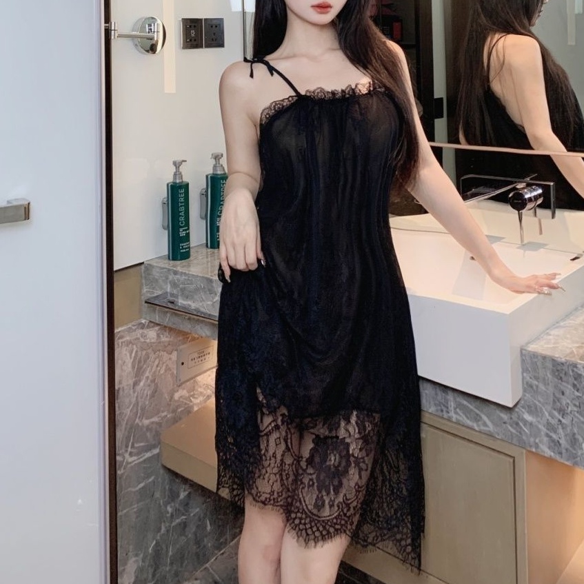 Đầm Ngủ Hai Dây Dáng Rộng Phong Cách Công Chúa Gợi Cảm Hàng Mới 2023