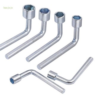 Banjojo 7-14mm metric l shaped angled open hex 6 point socket wrench hand manual repair