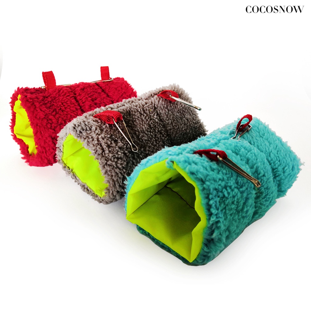 Boat bucket shaped hamster house treo túi ngủ nest đồ dùng cho thú cưng