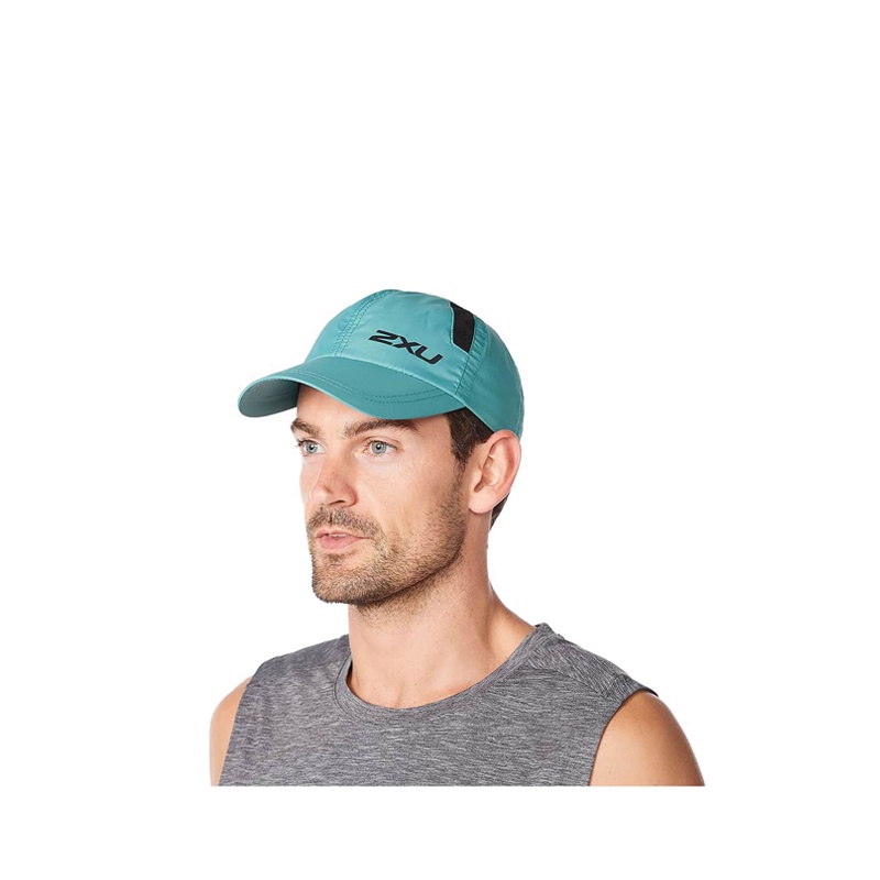 Mũ 2XU UQ5685f Unisex Adult - Light Blue/Black