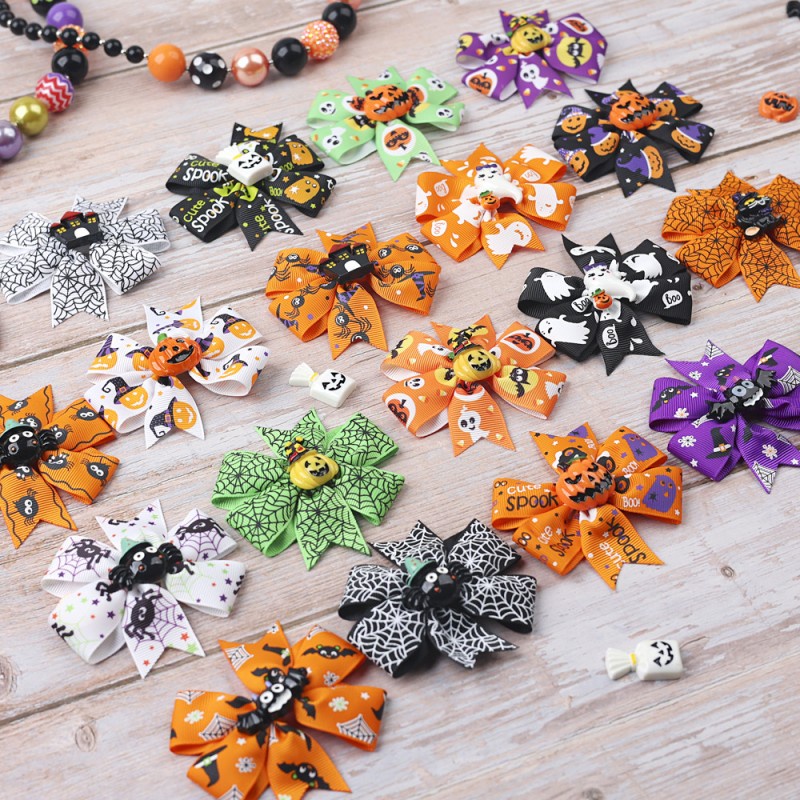 New halloween bat hairpin bat pattern boutique headpiece quà tặng kỳ nghỉ