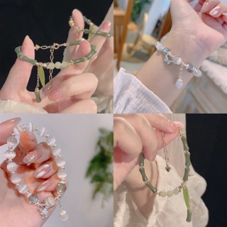 Dễ thương bướm chuông vòng tay cô gái thời trang ngọc vòng tay món quà người bạn tốt nhất