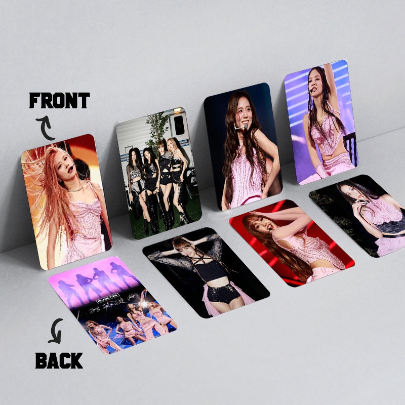 Blackpink Album Music Festival Photocard Lisa Jennie Lomo Card 60pcs/box