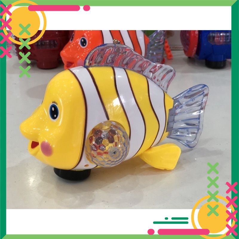 Đồ chơi Lồng đèn Trung thu cá Nemo nhạc đèn vui nhộn