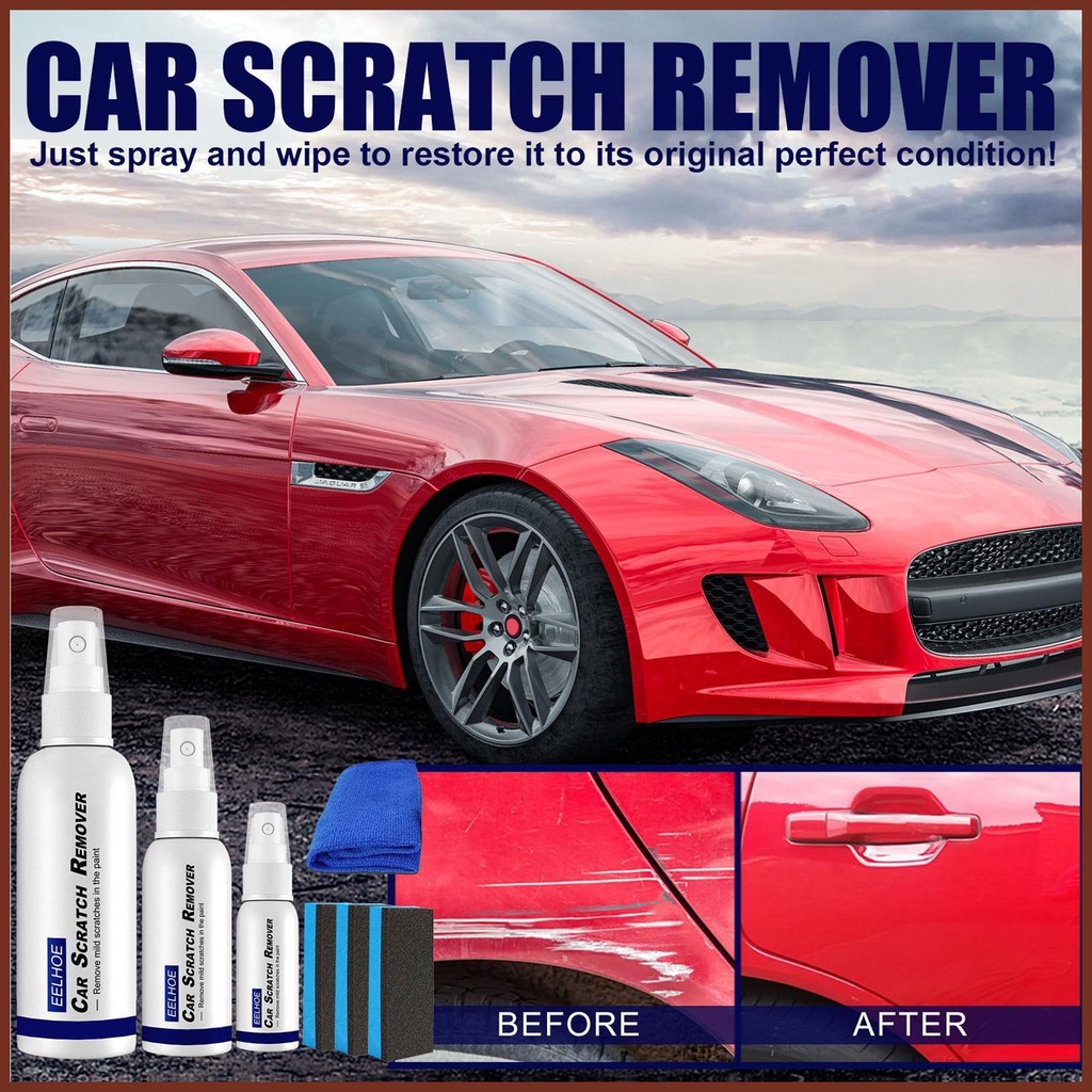 Vết xước xe hơi sửa chữa vết xước sáp đánh bóng xe hơi lớp phủ xe hơi nhanh hợp chất sáp đánh bóng sơn haoyisvn