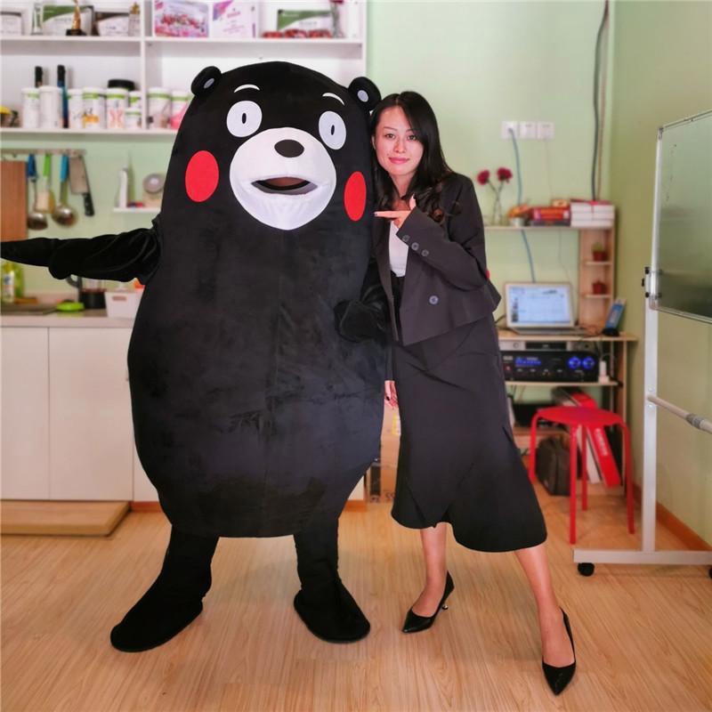 Pikachu gấu phim hoạt hình búp bê trang phục người lớn đi bộ búp bê