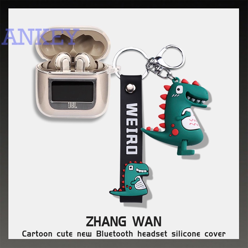 Vỏ Bảo Vệ Hộp Sạc Tai Nghe bluetooth jbl tour pro 2 pro2 Bằng Silicon Họa Tiết Hoạt Hình Dễ Thương