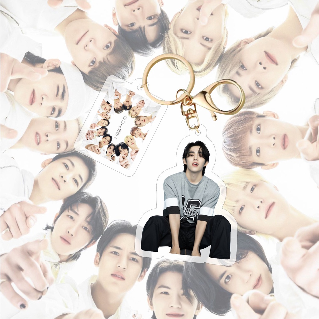 Kpop seventeen album mới acrylic keychain bag phụ kiện quyến rũ